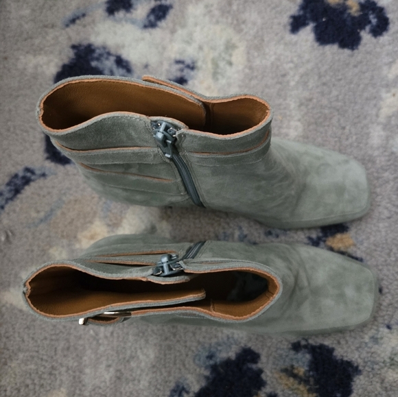 Sezane Brooklyn Boots in Sea Green size 39 - Picture 5 of 12